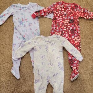 Floral Kids One Piece Set - Multicolor